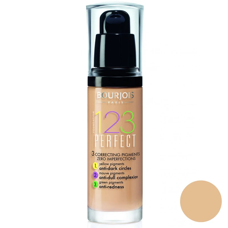 کرم پودر بورژ‌وآ سری 123 Perfect مدل Beige 54 حجم 30 میلی لیتر