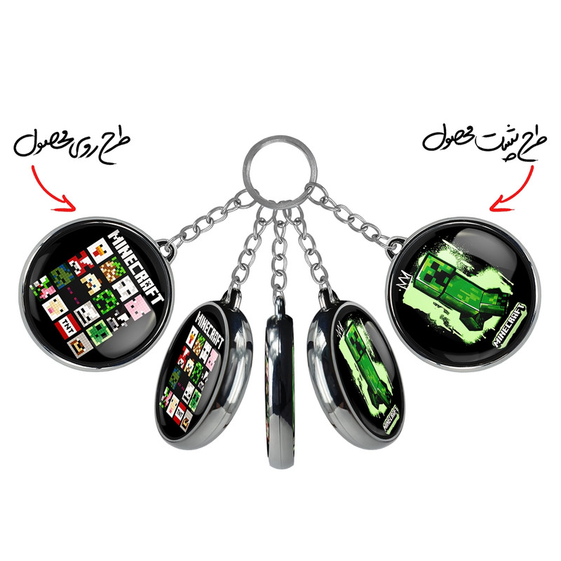 جاکلیدی خندالو طرح بازی ماینکرافت (Minecraft) مدل دوطرفه کد 3700637007 جاکلیدی خندالو طرح بازی ماینکرافت (Minecraft) مدل دوطرفه کد 3700637007
