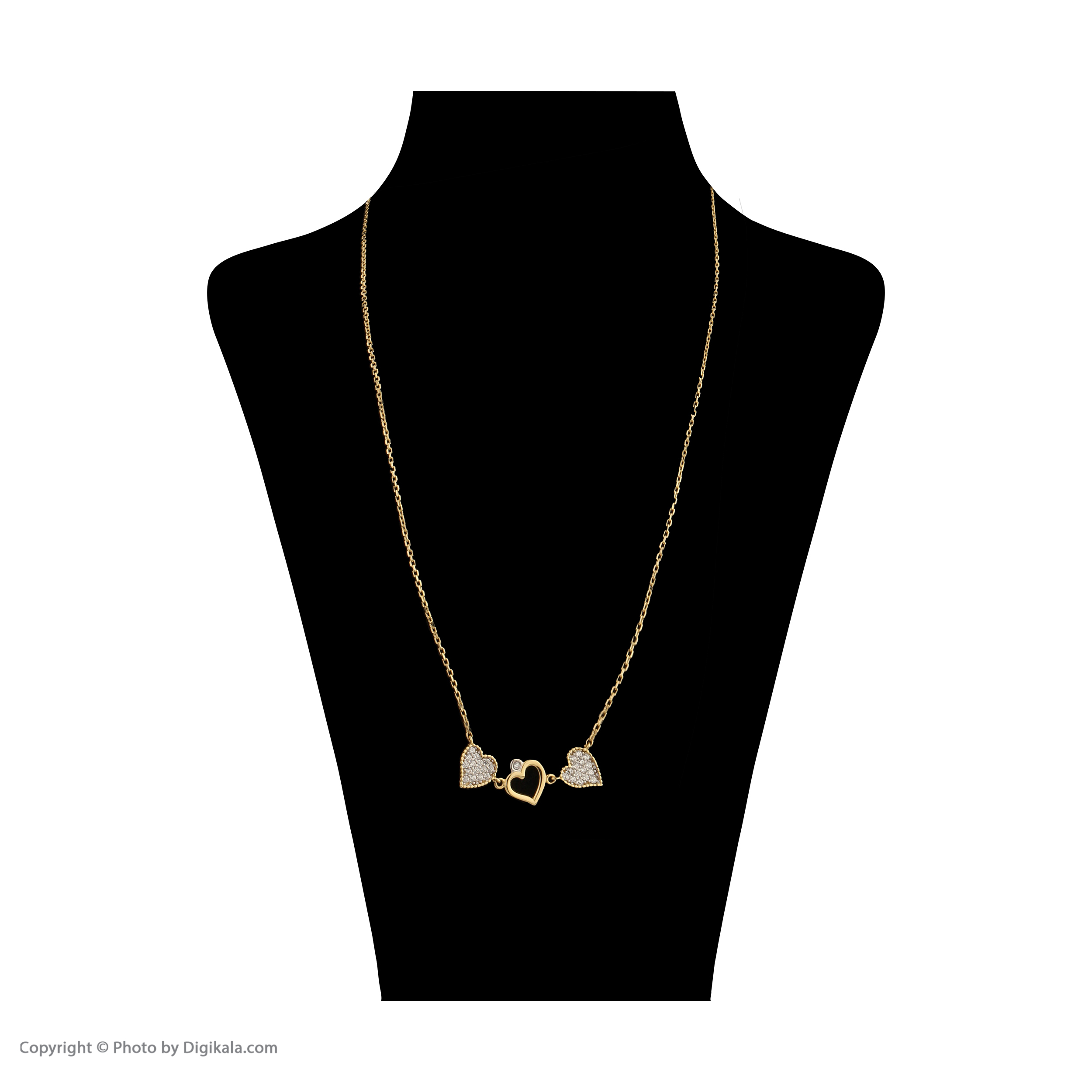 گردنبند طلا 18 عیار زنانه مایا ماهک مدل MM1598