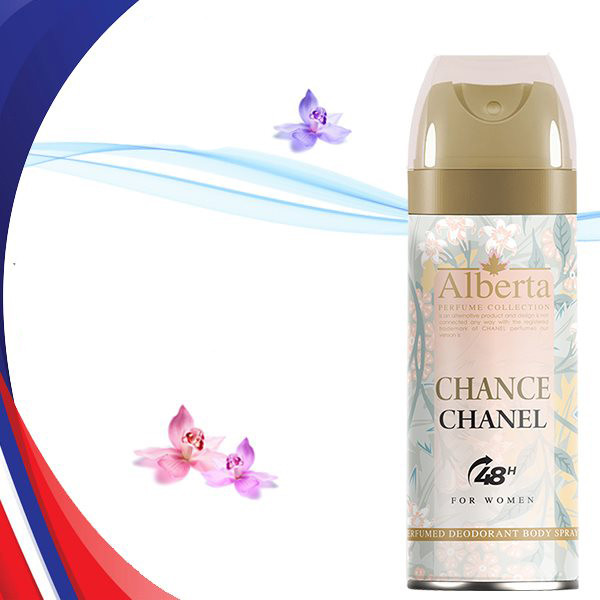 اسپری بدن زنانه آلبرتا مدل Chance -CHANEL حجم 200 میلی لیتر