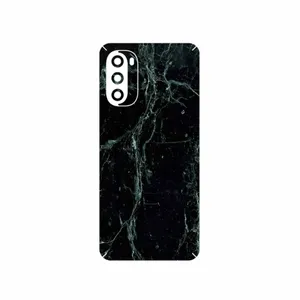 MAHOOT Graphite_Green_Marble Cover Sticker for Motorola Moto G52
