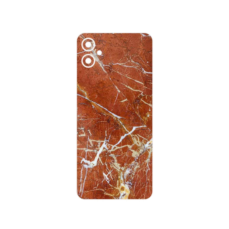 برچسب پوششی ماهوت مدل Red Marble مناسب برای گوشی موبایل سامسونگ Galaxy A05