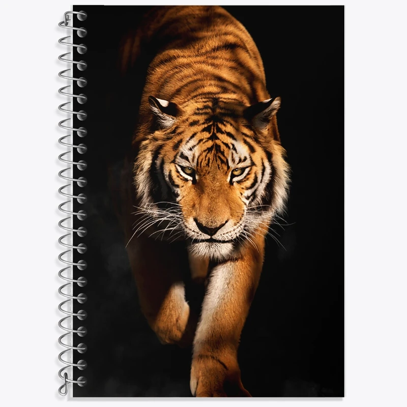 دفتر لغت 50 برگ خندالو طرح ببر کد F589