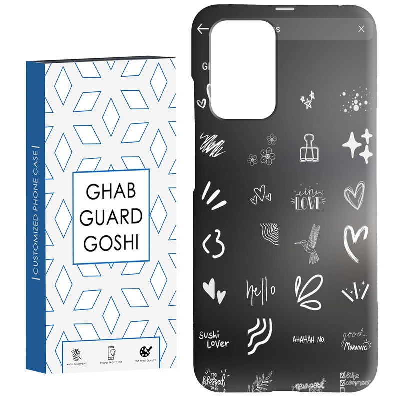 کاور قاب گارد گوشی طرح فانتزی کد Dimo-211 مناسب برای گوشی موبایل شیائومی  Redmi 10 