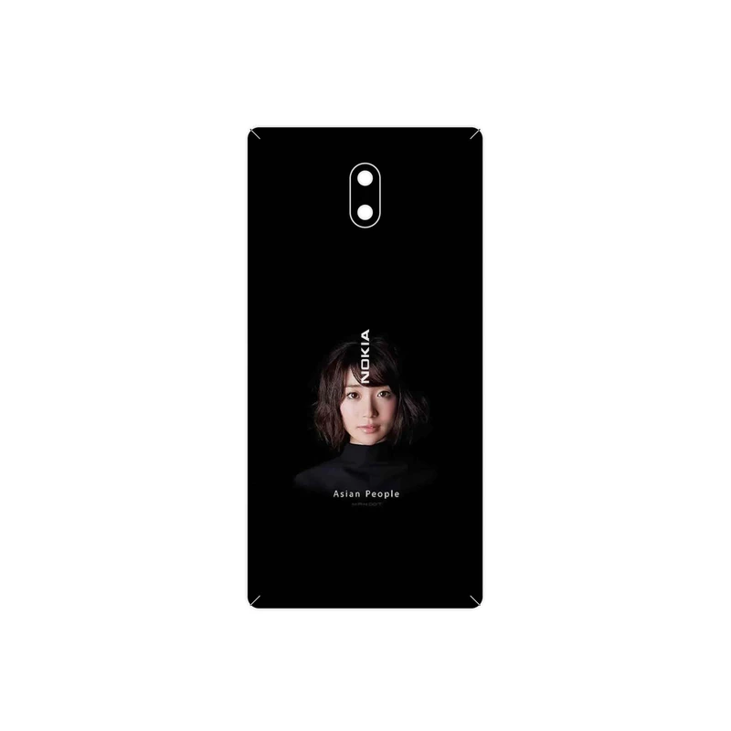 برچسب پوششی ماهوت مدل Portrait of an Asian Woman مناسب برای گوشی موبایل نوکیا 3
