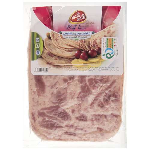 کالباس گوشت قرمز 90% شام شام مقدار 200 گرم