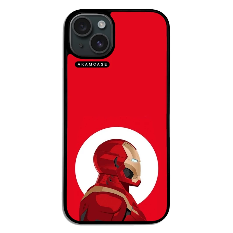 کاور آکام مدل AMC-WA15PLUS-IRON MAN11 مناسب برای گوشی موبایل اپل iPhone 15 Plus