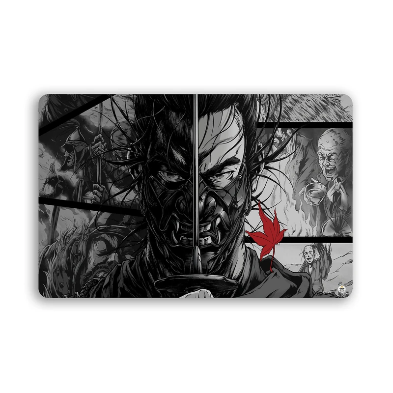 ماوس پد مخصوص بازی شادیت مدل Ghost of Tsushima کد1071 سایز 37*24 سانتی متر