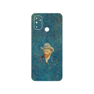 MAHOOT Self portrait with a gray felt hat Cover Sticker for OnePlus Nord N100