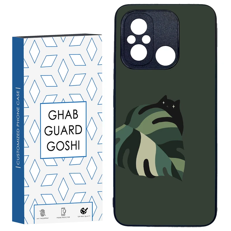 کاور قاب گارد گوشی طرح گربه کد TPU-048 مناسب برای گوشی موبایل شیائومی REDMI 12C / POCO C55