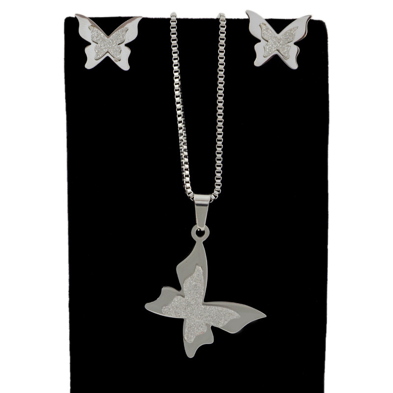 نیم ست طرح پروانه کد 209005