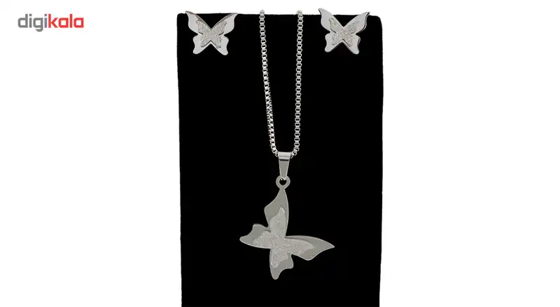 نیم ست طرح پروانه کد 209005