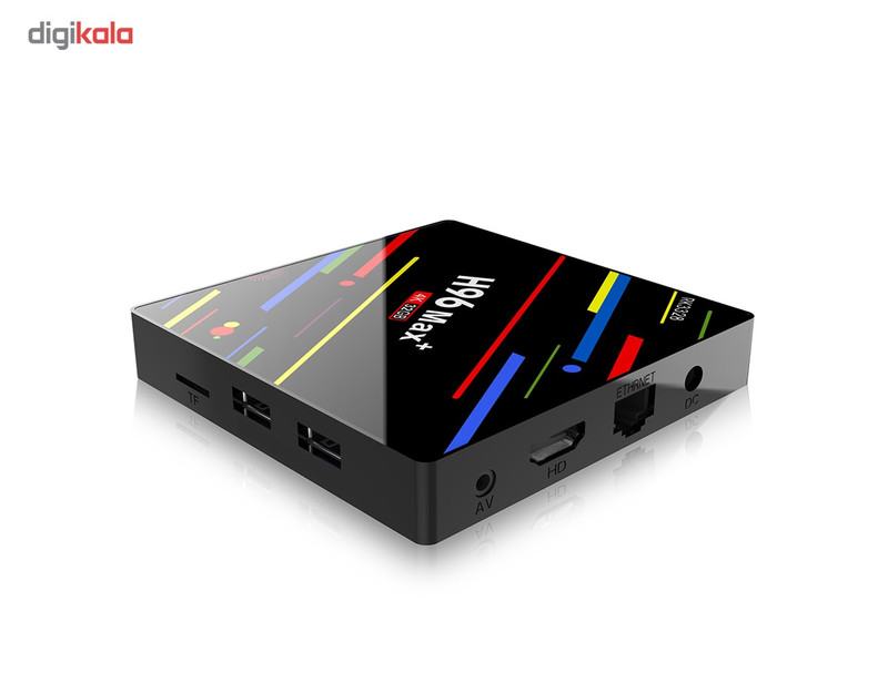 اندروید باکس + H96MAX مدل RK3328 4G/32G Colorful