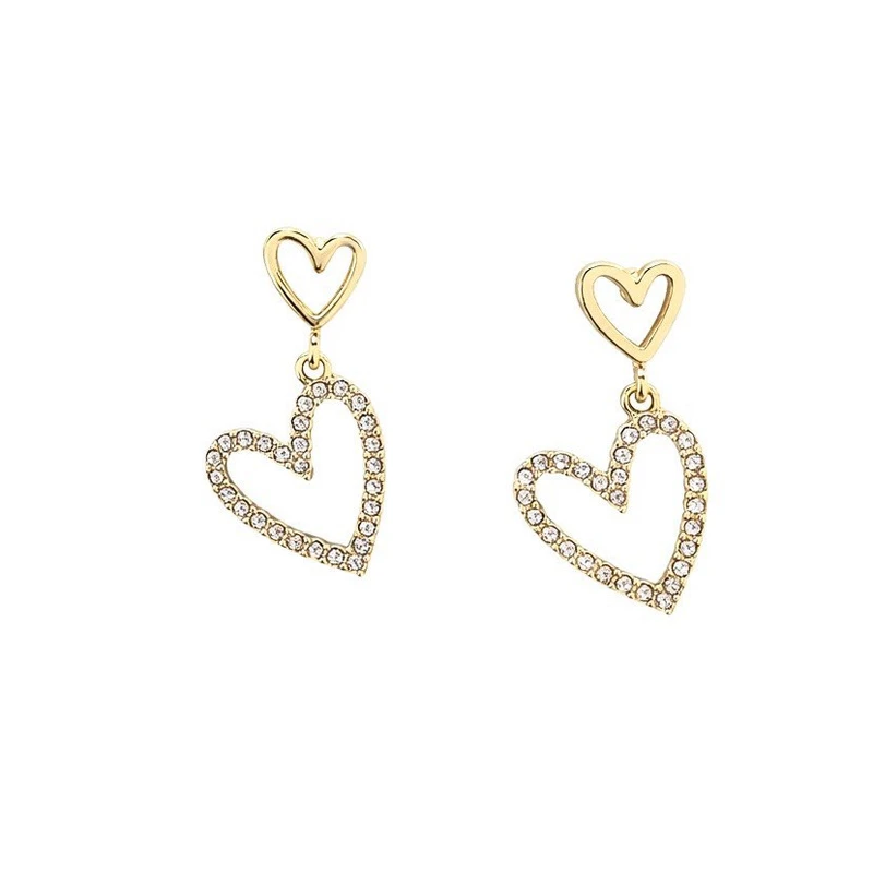 گوشواره دخترانه مدل قلبی