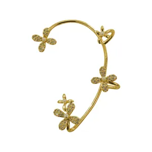 گوشواره زنانه وای اس ایکس مدل گل کد U132