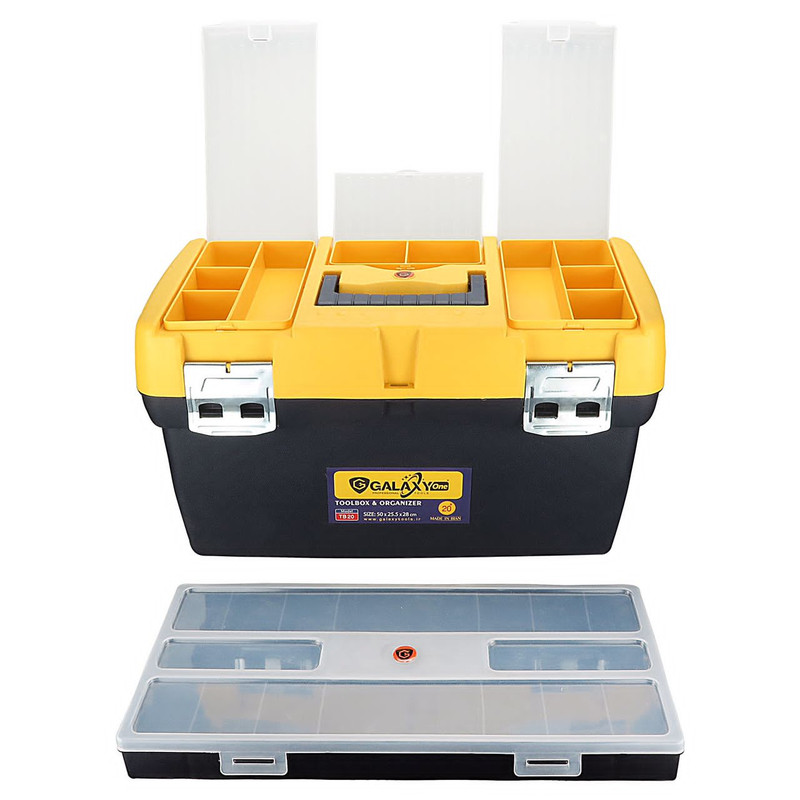 جعبه ابزار گلکسی وان مدل TB20 به همراه ارگانایزر