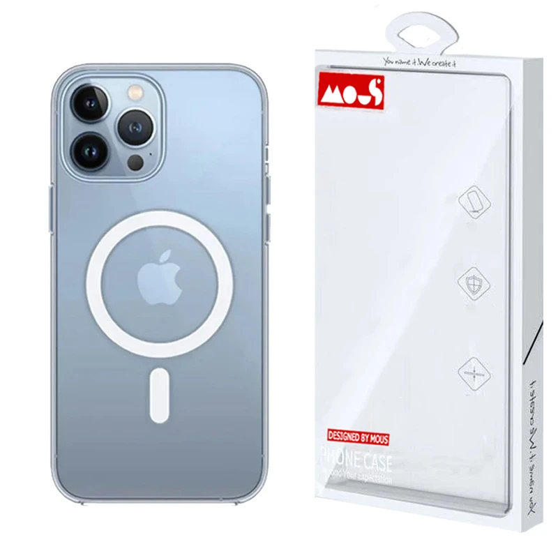 کاور موس مدل Clear MagSafe مناسب برای گوشی موبایل اپل iPhone 13 Pro Max