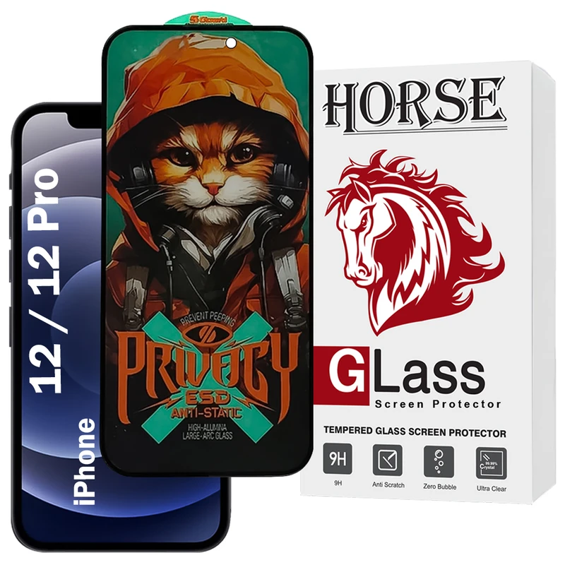 محافظ صفحه نمایش هورس مدل  CATPRVH مناسب برای گوشی موبایل اپل iPhone 12 / iPhone 12 Pro