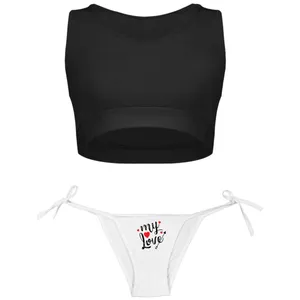 ست شورت و نیم تنه زنانه مدل 49