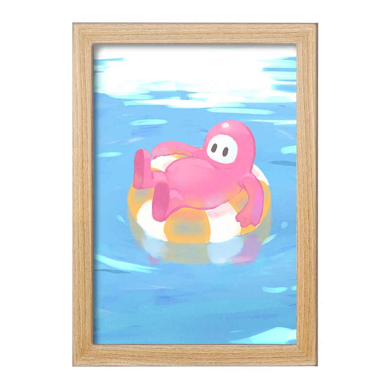 تابلو خندالو مدل بازی فال گایز (Fall Guys) کد 32828