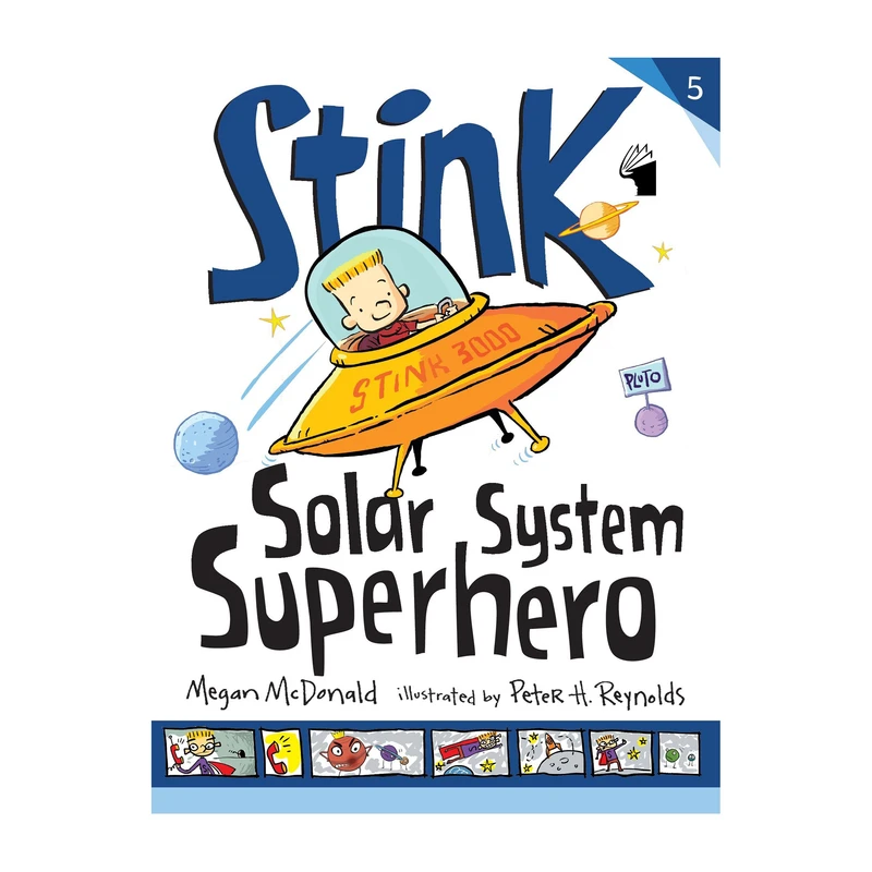 کتاب Stink Solar System Superhero اثر Megan McDonald انتشارات معیارعلم