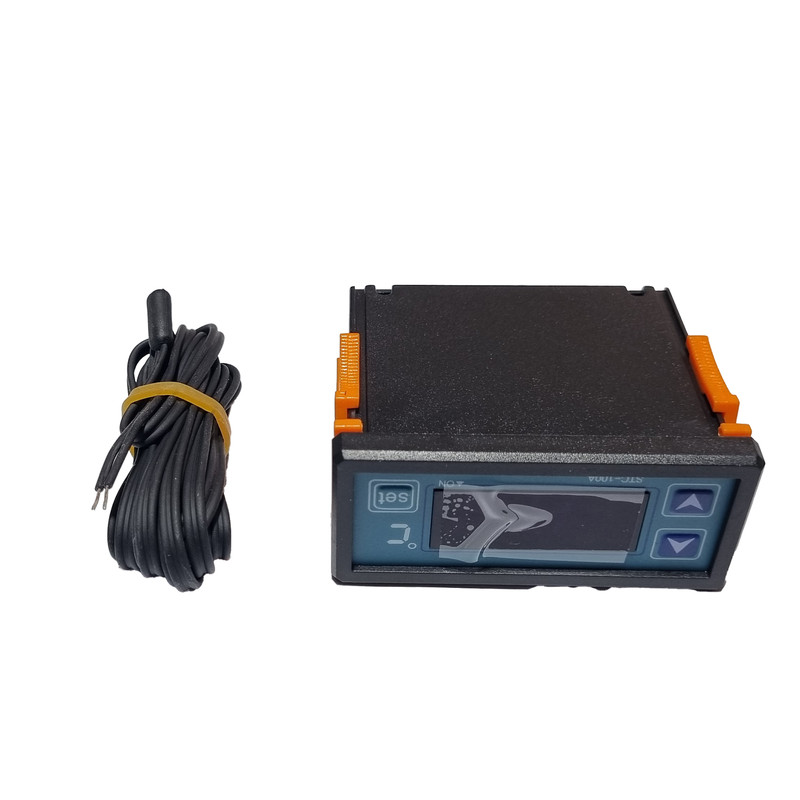 ترموستات کنترلر دما الرها مدل STC 100 تک سنسوره پلاستیکی ترموستات کنترلر دما الرها مدل STC 100 تک سنسوره پلاستیکی