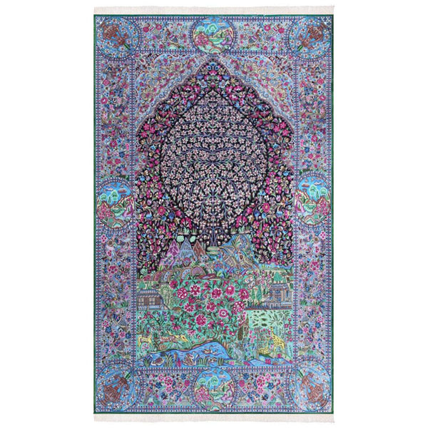 فرش دستبافت شش متری کد R001