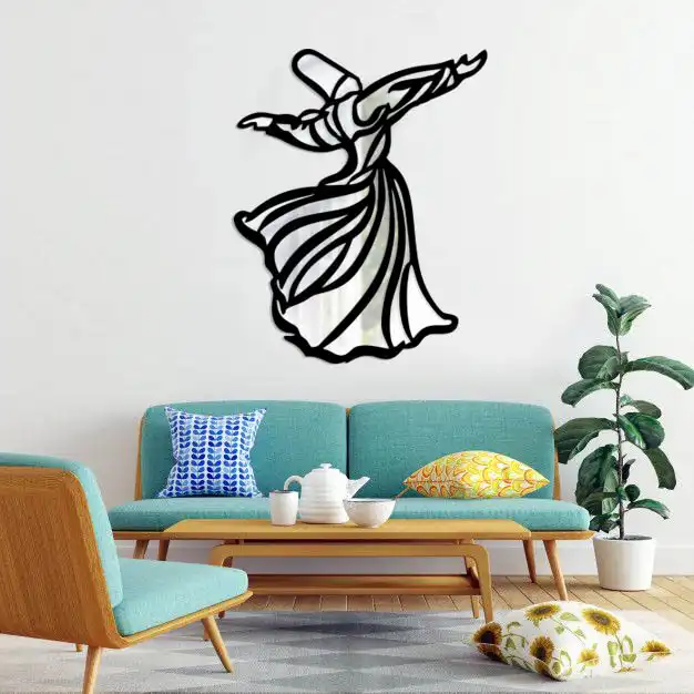 آینه پلکسی گلس طرح سماع