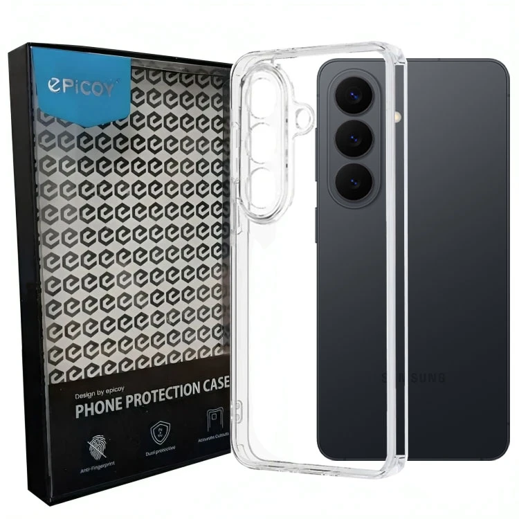 کاور اپیکوی مدل Transparent Clear مناسب برای گوشی موبایل سامسونگ Galaxy S26 