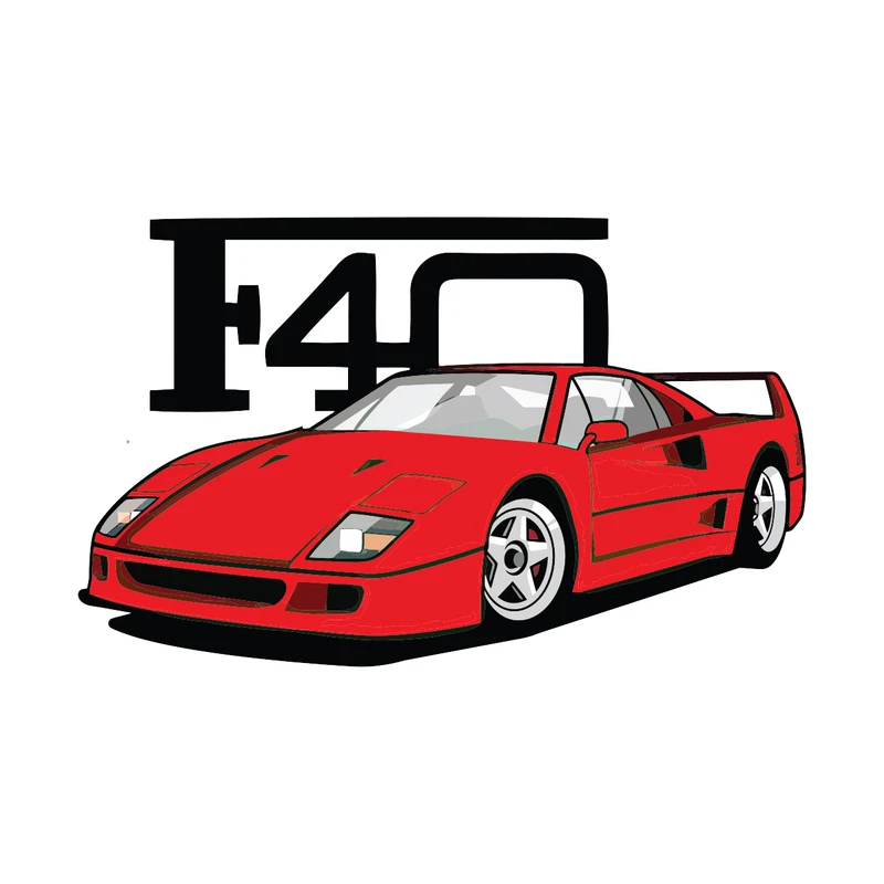 برچسب لپ تاپ پویا مارکت طرح فراری کد 3451