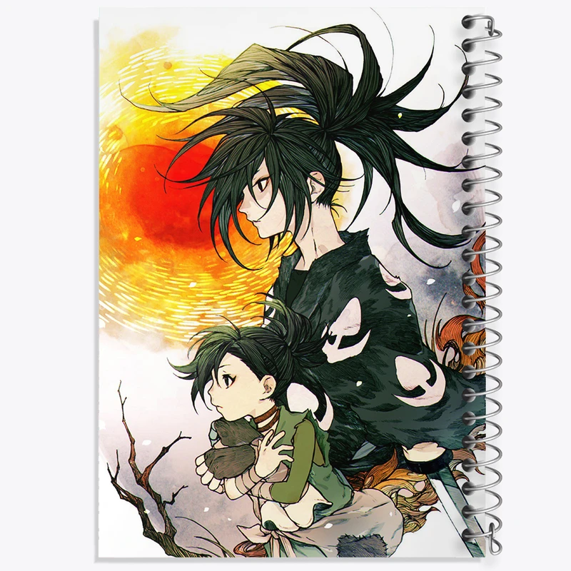 دفتر نت موسیقی 50 برگ خندالو مدل هیاکیمارو و دورورو انیمه دورورو کد 33624