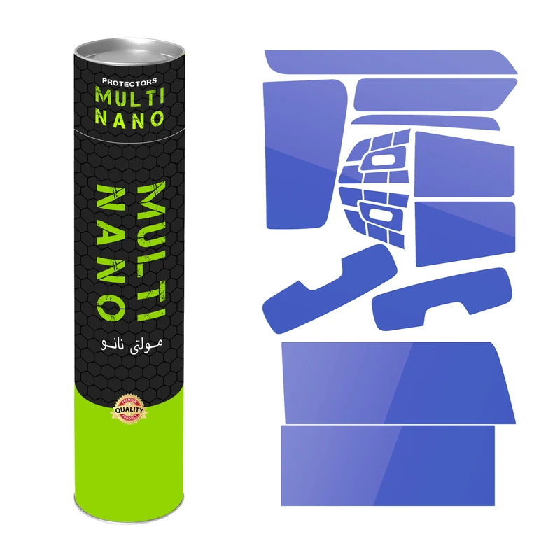 برچسب محافظ مانیتور و کنسول خودرو مولتی نانو مدل X-F1T مناسب برای چانگان CS35 plus مجموعه 13 عددی