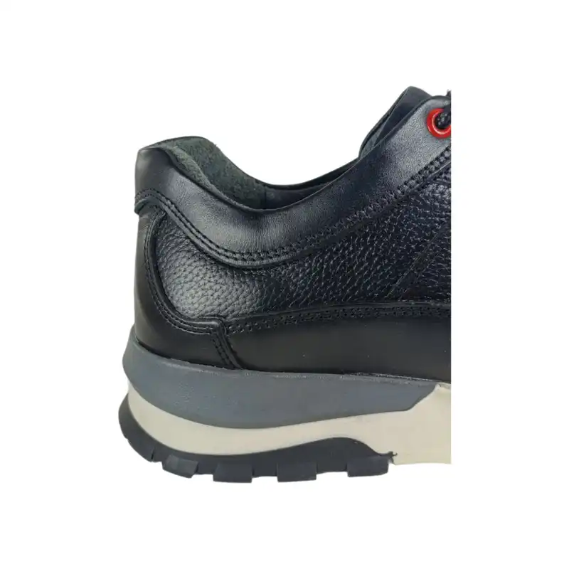 کفش روزمره مردانه مدل بندی چرم طبیعی کد si31