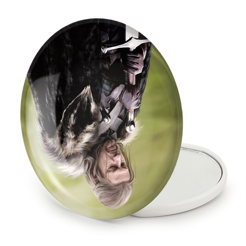 آینه جیبی خندالو طرح ند استارک گیم اف ترونز Game of Thrones مدل تاشو کد 2664