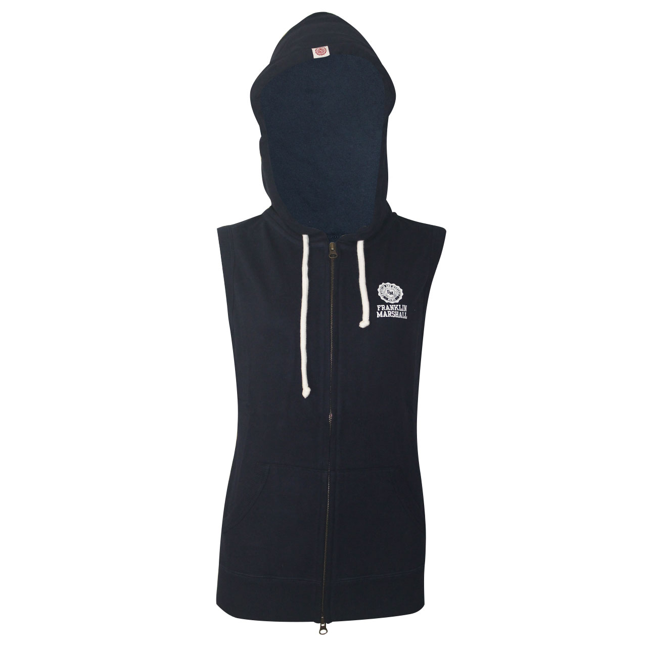 سویشرت زنانه فرانکلین مارشال مدل Zip Hood No Sleeve کد 527