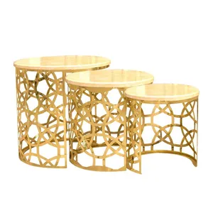 میز عسلی کد 012 مجموعه 3 عددی