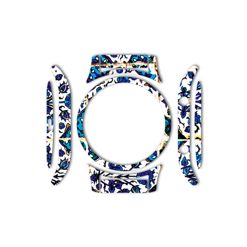 بسته 2 عددی برچسب ماهوت مدل Traditional-tile Design مناسب برای ساعت هوشمند Samsung Gear S3 Classic