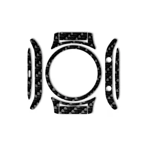 بسته 2 عددی برچسب ماهوت مدل Shine Carbon-fiber مناسب برای ساعت هوشمند Samsung Gear S3 Classic