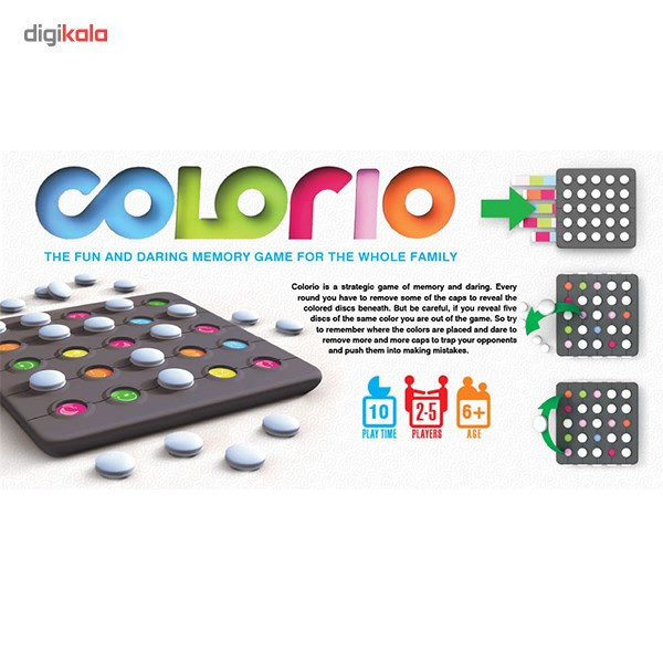 Colorio Game قیمت و خرید بازی فکری Mica Games مدل Colorio