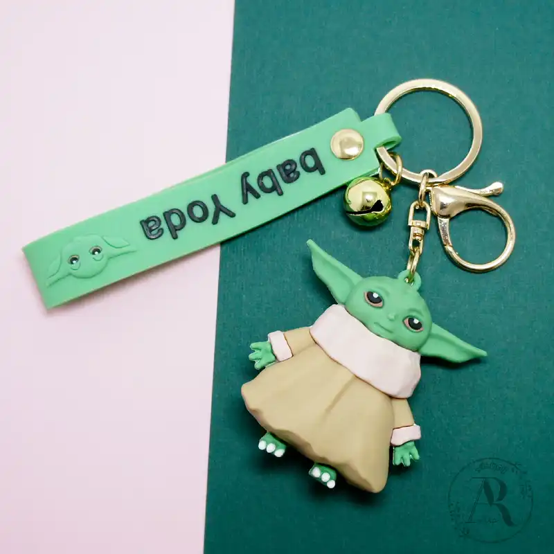 آویز جاکلیدی رامیلا طرح بیبی یودا مدل Starwars_Yoda