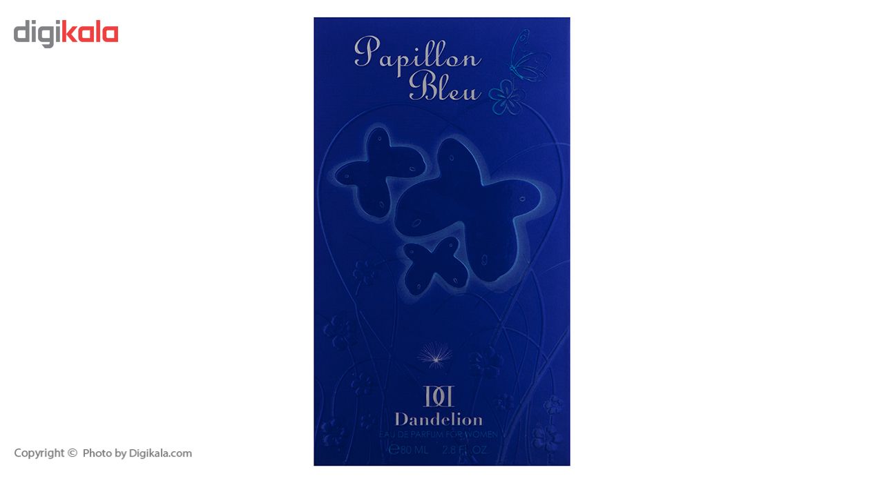 ادو پرفیوم زنانه دندلیون مدل Papillon Bleu حجم 80 میلی لیتر -  - 4