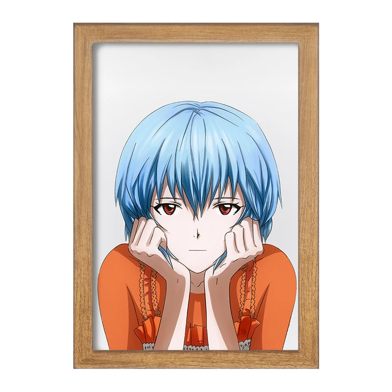 تابلو خندالو مدل ری آیانامی انیمه اونگلیون  کد 13802