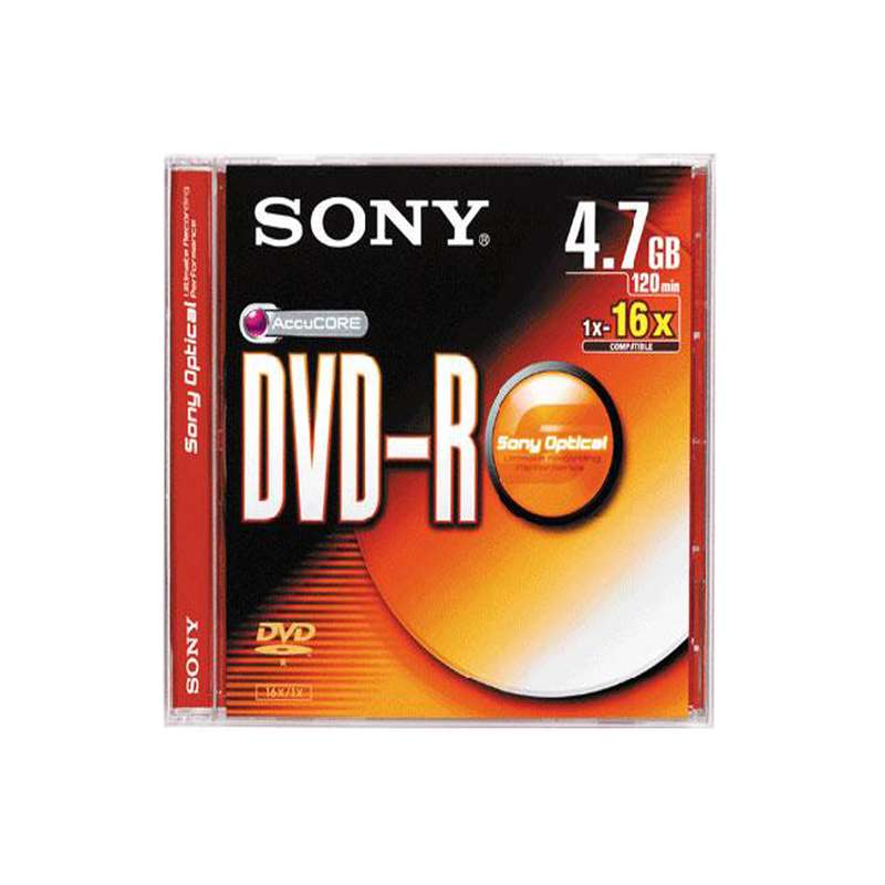 دی وی دی خام سونی مدل DVD-R دی وی دی خام سونی مدل DVD-R