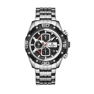 ساعت مچی عقربه‌ای مردانه نیوی فورس مدل کرنوگراف کد NF8018