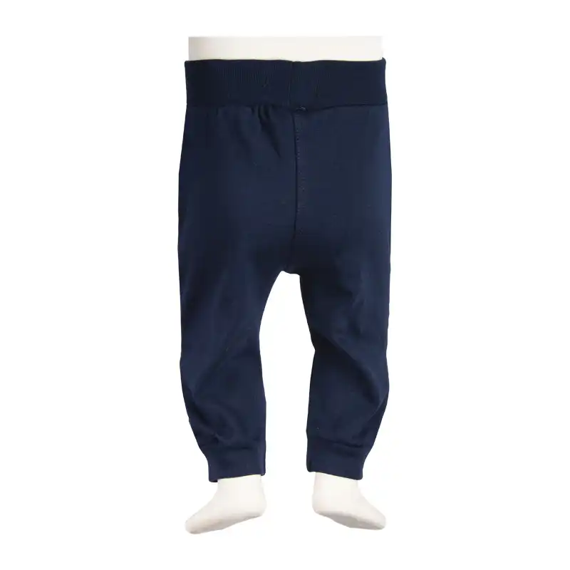 شلوار نوزادی آدمک مدل جیبدار کد 280004 رنگ سرمه ای