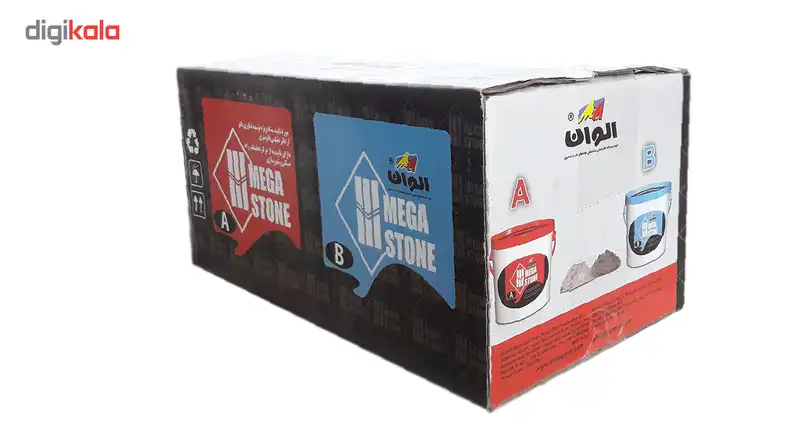 چسب سنگ مگا استون 20 وزن 4 کیلوگرمی