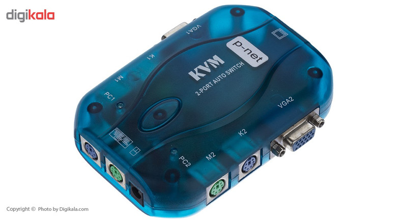 سوییچ دو پورت KVM پی نت مدل FJ-102
