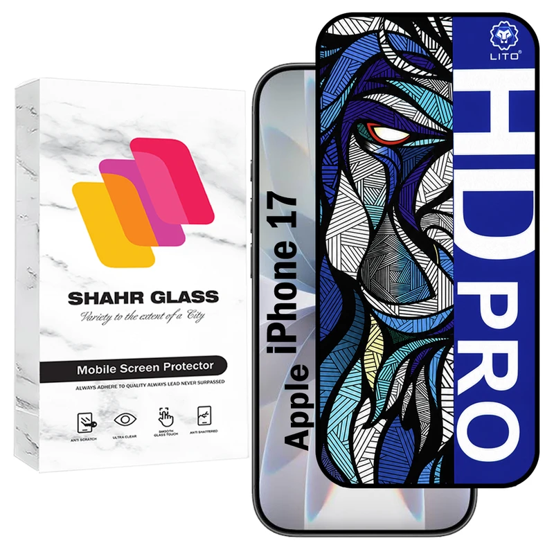 محافظ صفحه نمایش شهر گلس مدل LITOHDS مناسب برای گوشی موبایل اپل iPhone 17