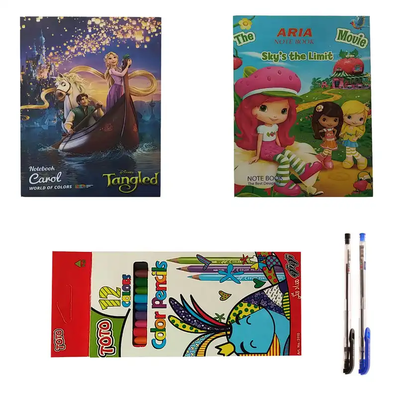 ست 5 تکه لوازم التحریر طرح توتو کد 271