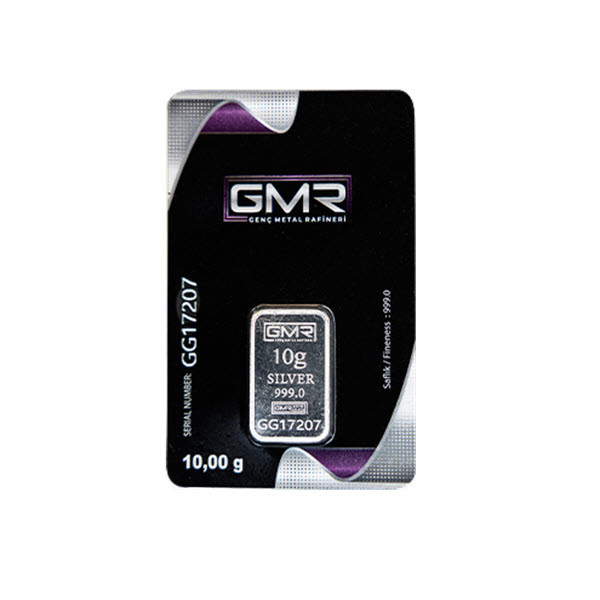 شمش نقره جی ام آر مدل SG10